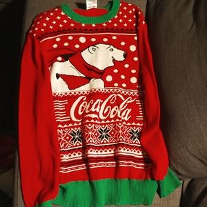 Coca-Cola Bear Christmas Sweater